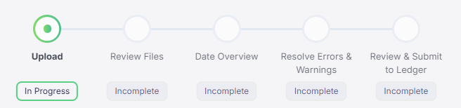 Upload Filing Button